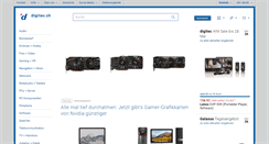 Desktop Screenshot of digitec.ch